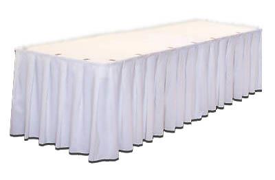 Rental store for SKIRT WHT 8  VELCRO 10CLIP in Waynesboro VA